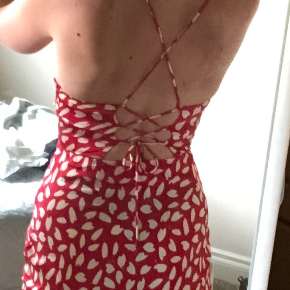 Fortunate One "Next Flight Home Midi Dress"